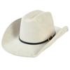 Popolare cappello western da cowboy in camoscio stile europeo e americano per uomo e donna, semplice e alla moda, a tesa larga, cappello jazz