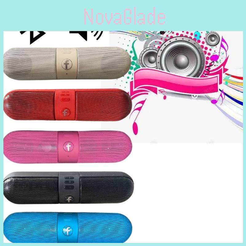 Capsule Pill Bluetooth Speaker With Wireless Card Support Portable Outdoor Audio Device