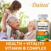 Veganes Vitamin B Komplex 120 Kapseln Hohe Dosierung B12 B6 B1 B2 B3 GVO-frei