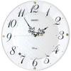 Clock Wall Clock Character Adult Disney Mickey Mouse Minnie Mouse Radio Wave White Pearl Di...