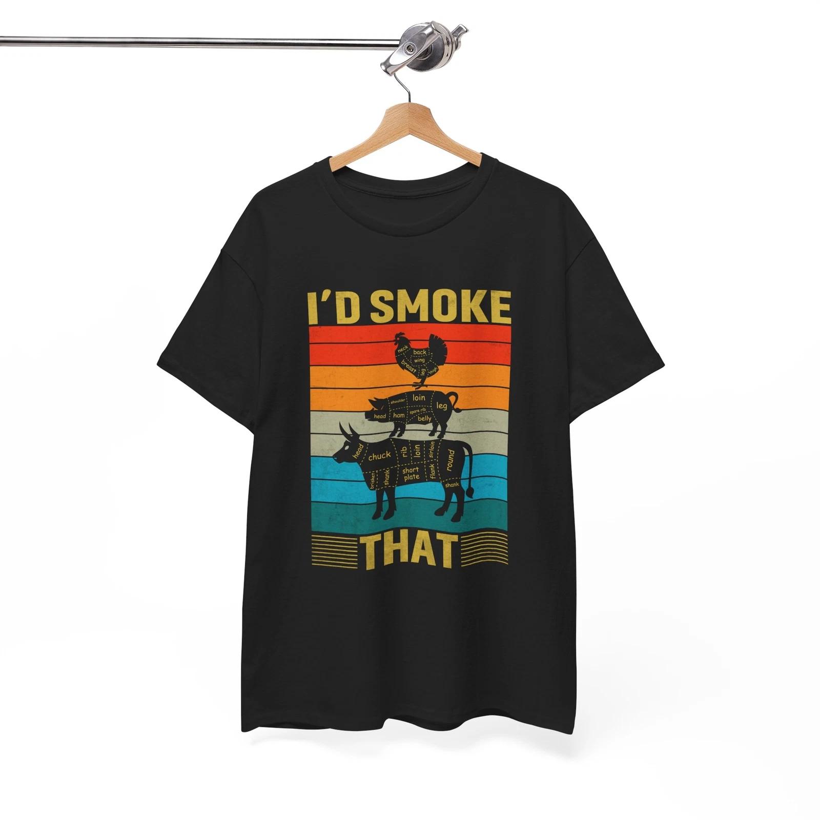 BBQ Party Smoker Shirt | Bold & Chill T-Shirt | Perfect for Smokers & Relaxation S