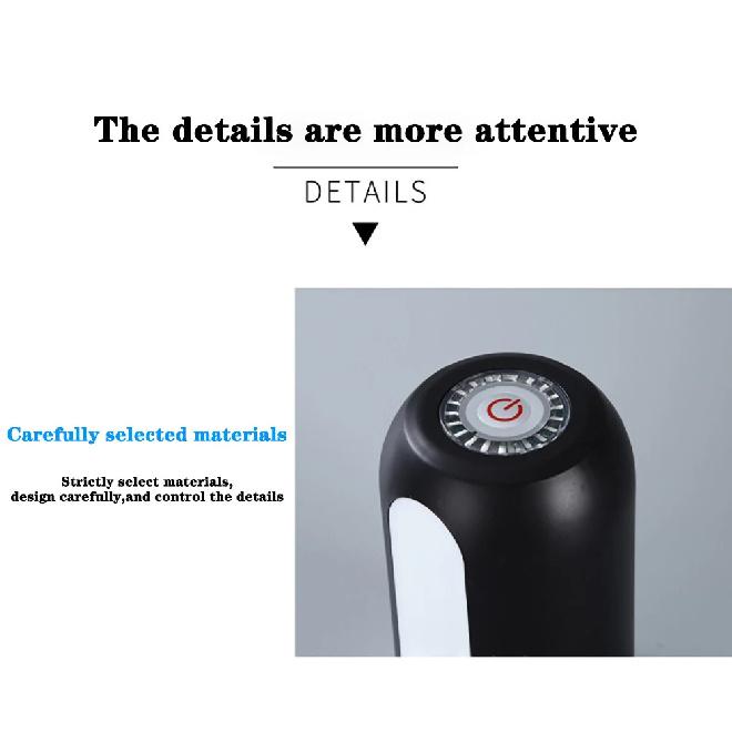 Water Bottle Pump USB Charging Automatic Electric Water Dispenser Pump Bottle Water Pump Auto Switch Drinking Dispenser