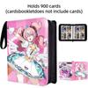 400pcs/900pcs Zenless Zone Zero Card Album Book Folder Anime Collections Zipper Cards Binder Holder Toy Gift