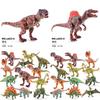 High Quality Abs Jurassic Dinosaur Model Set Features Poseable Figures And Details