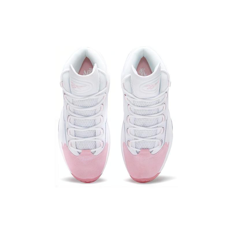 Reebok Question Mid 'Pink Toe' Sneakers G55120