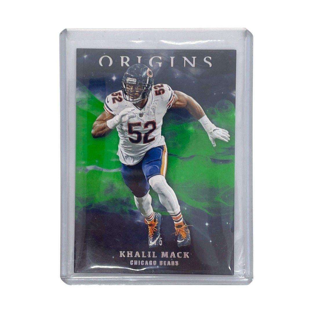 Used PANINI NFL Card ORIGINS KHALIL MACK CHICAGO BEARS 2/5 #18 Free Shipping Used IT1