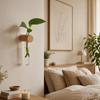 Vase Wall Mounted Planter Home Ornaments Flower Pot Hydroponic Planter Shelf  Living Room