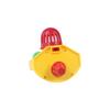 Random Color Bird Cage Mirror with Bell Hanging Parrot Basketball Toy  Parakeet