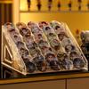 1pc Stackable Clear Acrylic Display Stand for Collectibles - Perfect for Figurines, Pins, Badges, Miniatures, Cards & Stickers