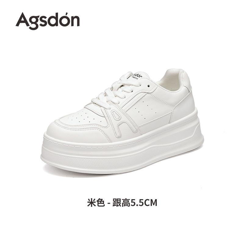 Augustine thick-soled new autumn sports board shoes student soft-soled light casual shoes 35