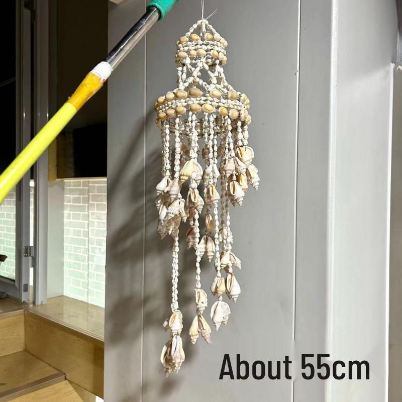 Seashell Ocean-Themed Wind Chime: Creative Hanging Home Decoration Ornament