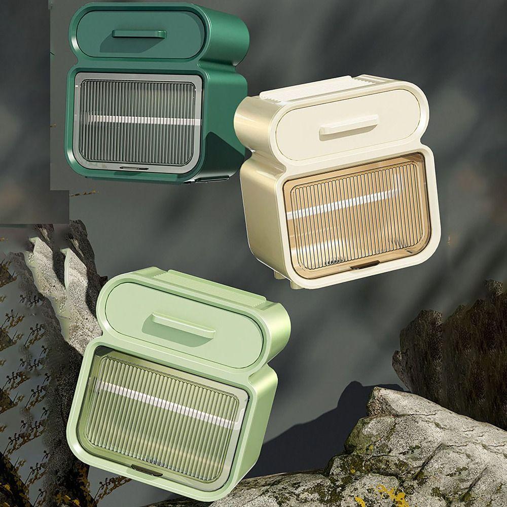 

Съемный ящик для салфеток, полка для товаров, удобный держатель для туалетной бумаги для ванной комнаты White-3