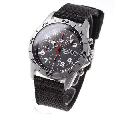 [Seiko Import] SEIKO Watch, Japanese Import, Black SND399P Men's [Parallel Import]