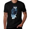 Galaxy Owl TShirt Big and Tall Loose Fit TShirt