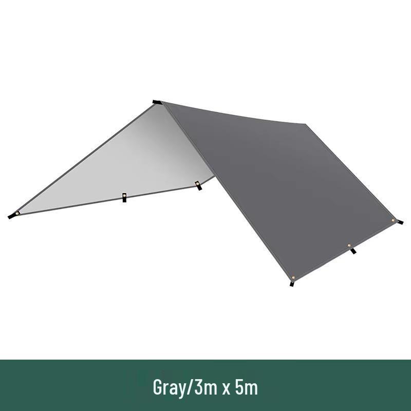 Portable Outdoor Sunshade Rainproof Tent Tarp for Camping and Beach