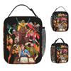 Dispatch Game Lunch Bag Casual Lunch Box Office Convenient Tote Food Bags For Women Oxford Print Cooler Bag