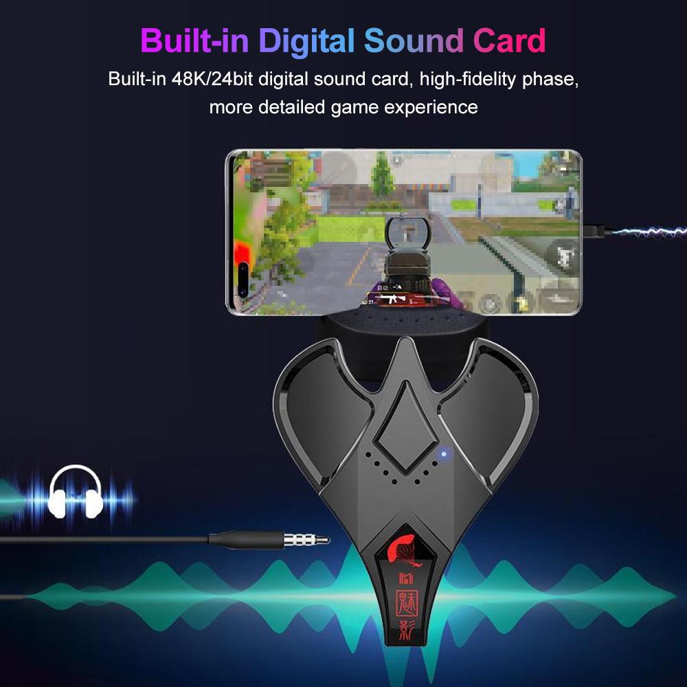 M3 Mobile Game Keyboard Mouse Converter Adapter USB Wired+BT5.1 Dual-mode Connection Support 18W PD