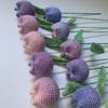 Handmade Crochet Tulip Flower Decoration - Seahorse Line Gift