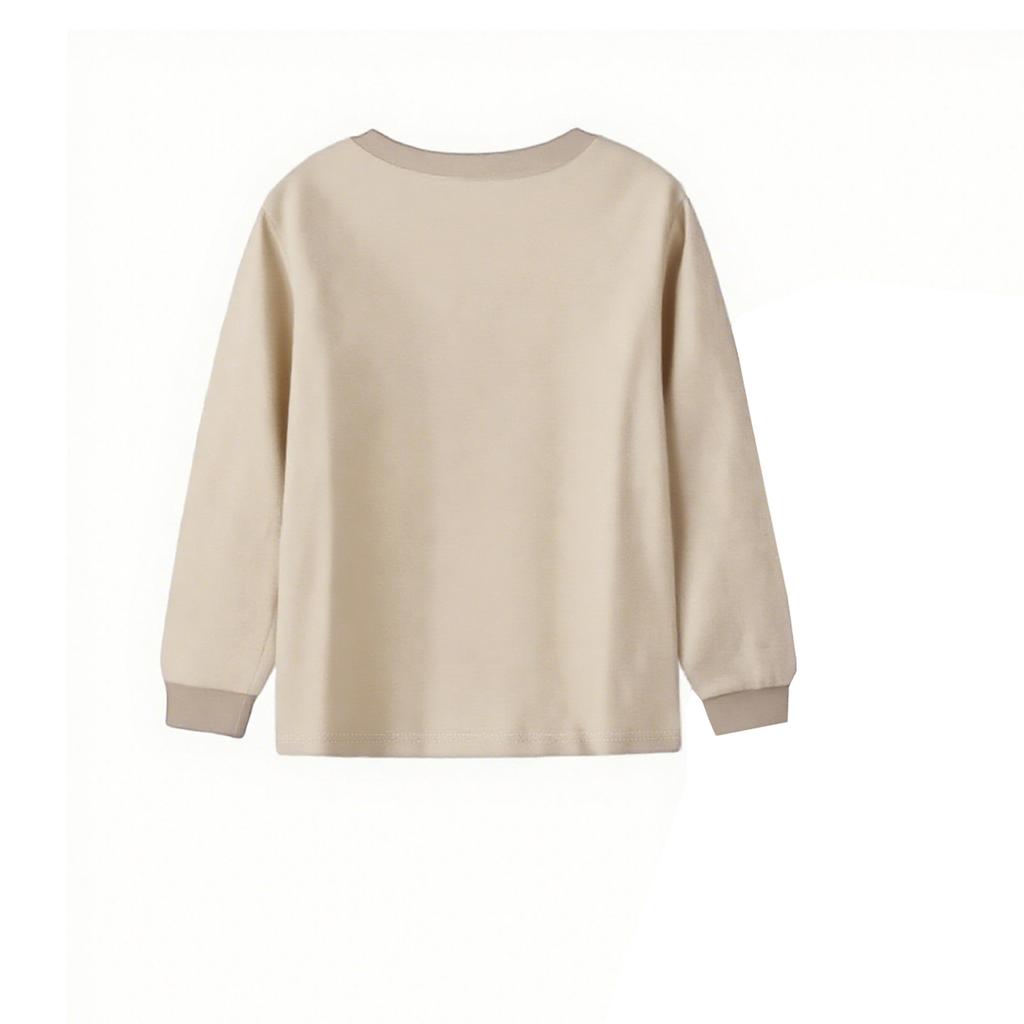 Children's Fashion Suit Skirt Round Neck Long Sleeve Top Pants