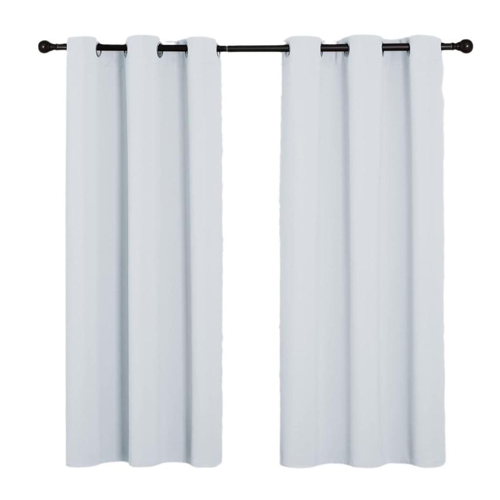 Modern Minimalist Polyester Blackout Curtains For Bedroom And Living Room With High Light Blocking For Home Decor
