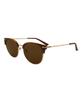 MAISON MASTER Beta Sunglasses Crystal Brown-Brown