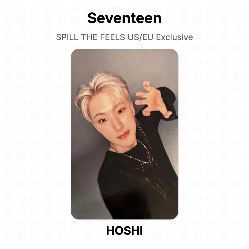 Seventeen SPILL THE FEELS US/EU Exclusive Official Photocard