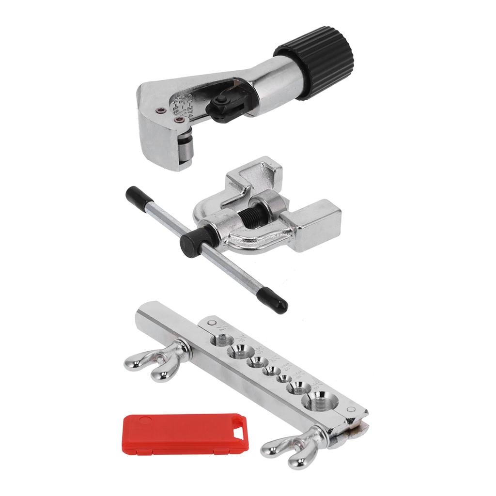 CT-1226 Zollgröße Bördelwerkzeugsatz Rohrexpander für Kupferrohr Aluminiumrohr Schneiden Bördeln