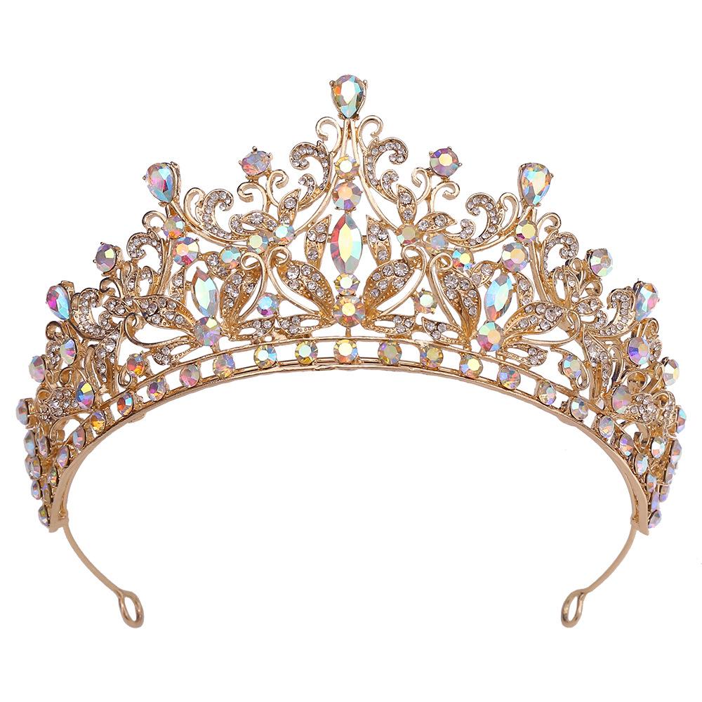 Crown Bridal Luxurious Diamond Crystal Crown Photo Birthday Wedding Dress Wedding Accessories