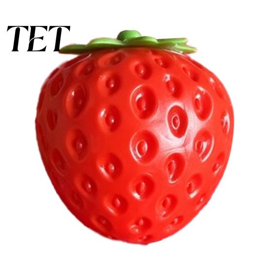 Fruit Sensory Toy Giant Stress Relief Toy, Mango Pineapple Grape Strawberry Watermelon Banana Hand Exercise Tools Squeeze Exerciser for Anxiety
