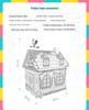 DIY Cardboard House Model for Kids: Creative Early Education Puzzle Toy (Ages 3-6)