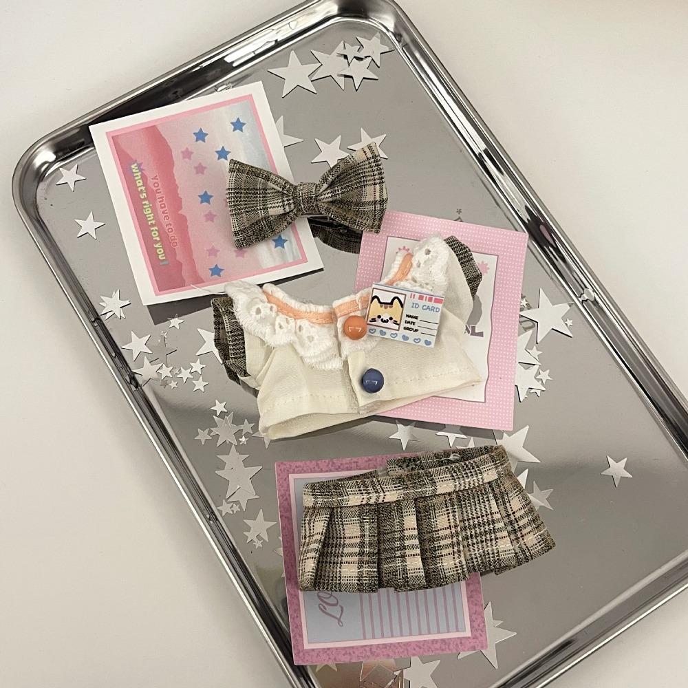 

For 10CM Doll Cotton Doll Rompers Cartoon Design Mini Doll Clothes Doll Collecting