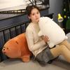 We Bare Bears Plüschtiere: Ultraweiche Riesenbär Kuschelkissen | Niedliche Eisbär/Braunbär/Pandabär Kuschelpuppen | 28-48cm Flauschiges Sofa