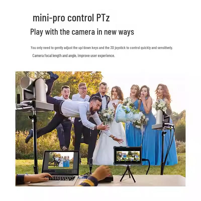 Jia Shi Ying Mini Pro HDMI Switcher: 4-way Director Live Broadcast Machine with Touch Screen & Picture-in-Picture