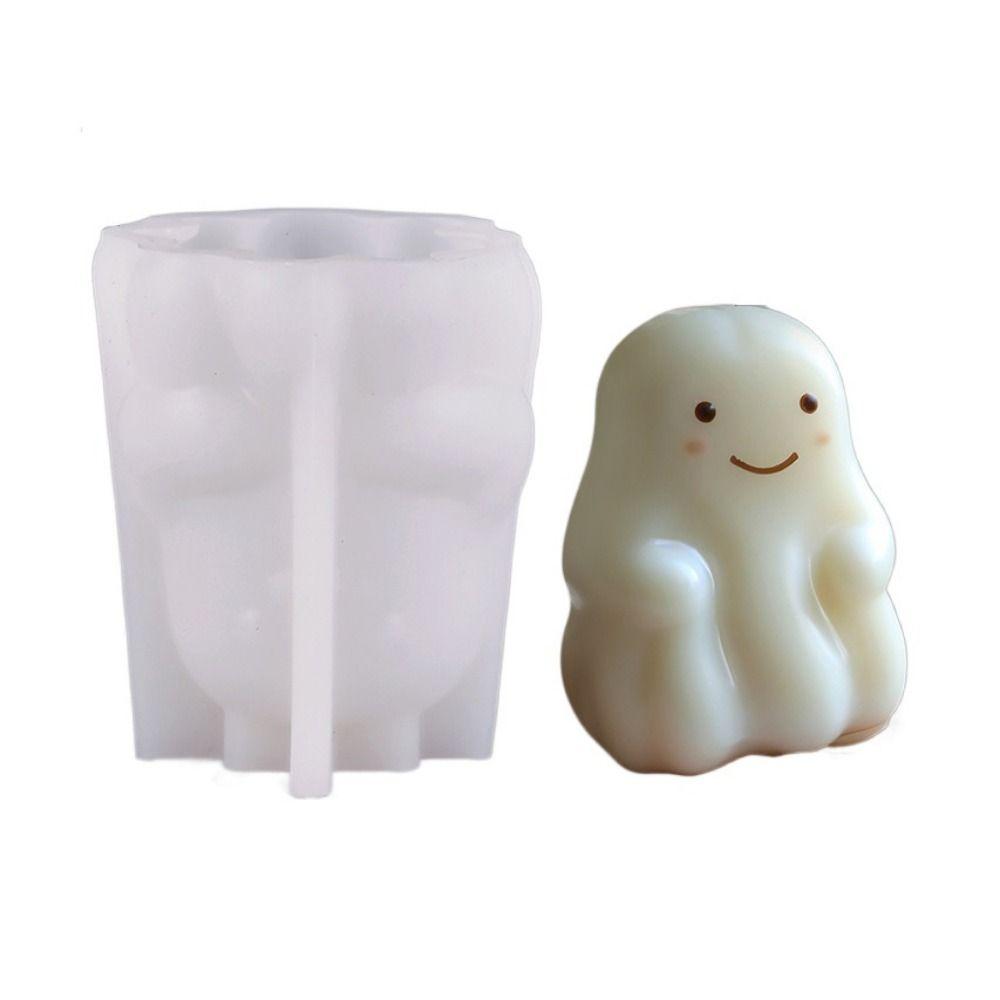 3D Dog Milk Pudding Mold Silicone Rabbit Bear Ice Cream Mold Cute Mousse Cake Molds  Home