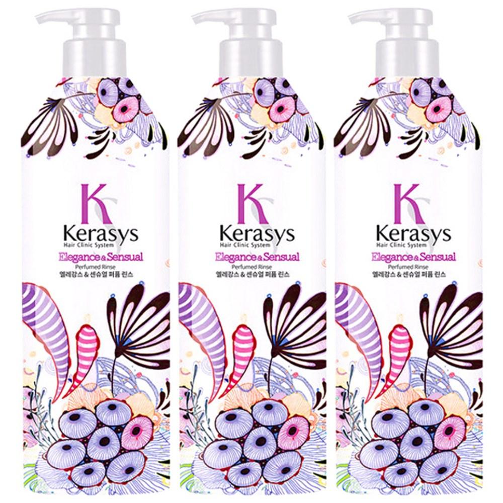 Kerasis Elegance & Sensual Perfume Rinse 3 pcs 600ml