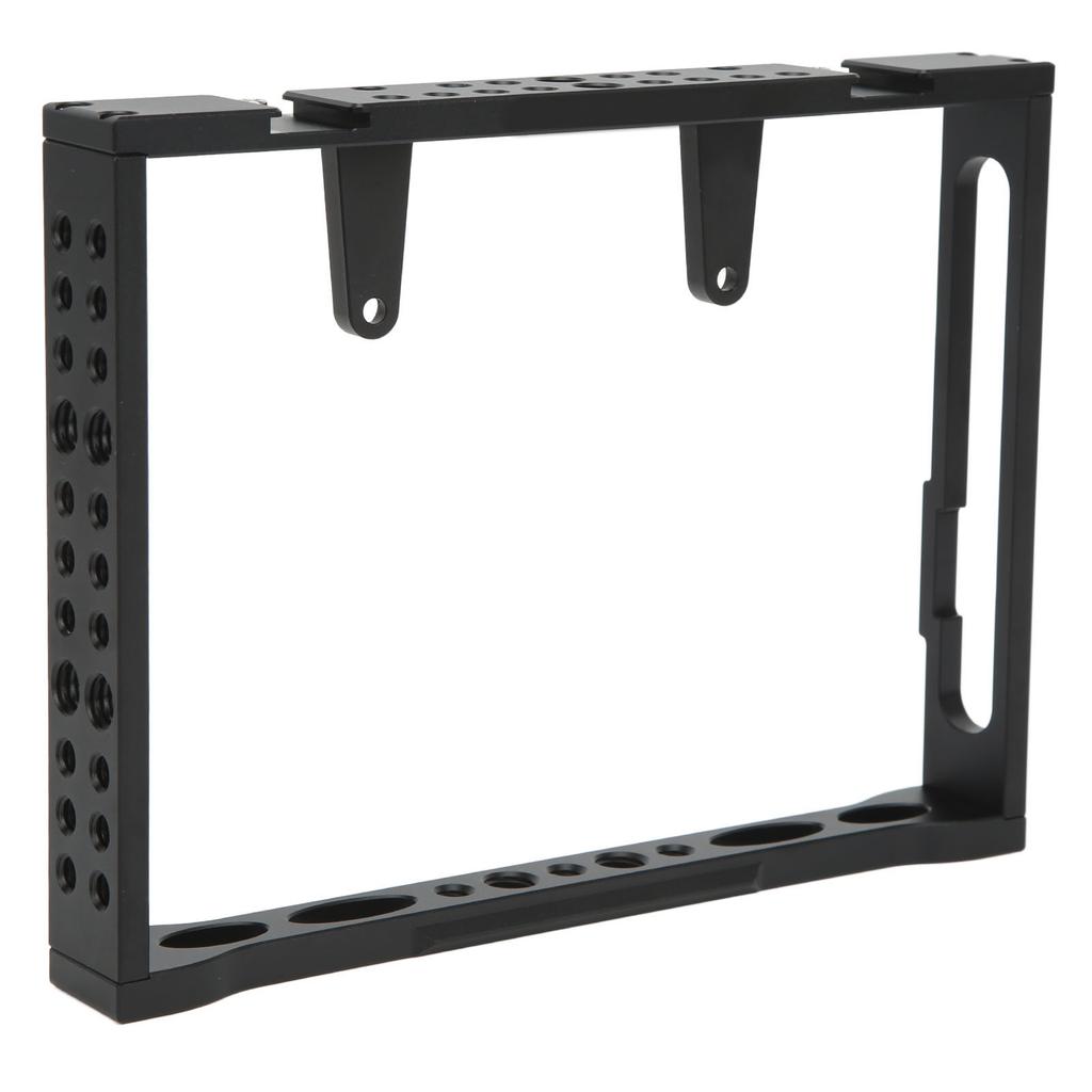 Monitor Cage Aluminum Alloy Multi 14 38 Holes Professional Camera Monitor Bracket for Feelworld