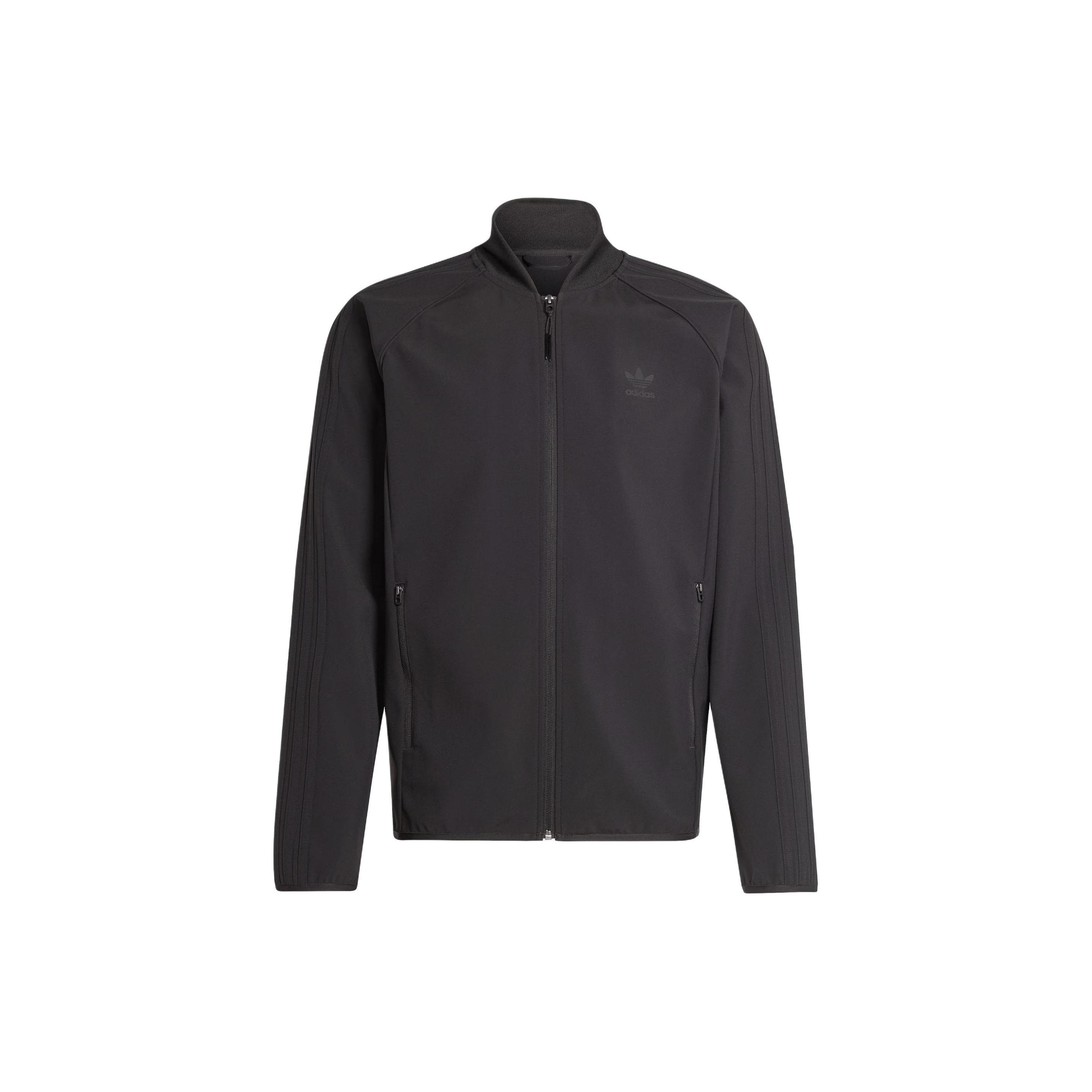 adidas Originals SST Bonded Track Top Asia Sizing Black Men s IM9883 XS