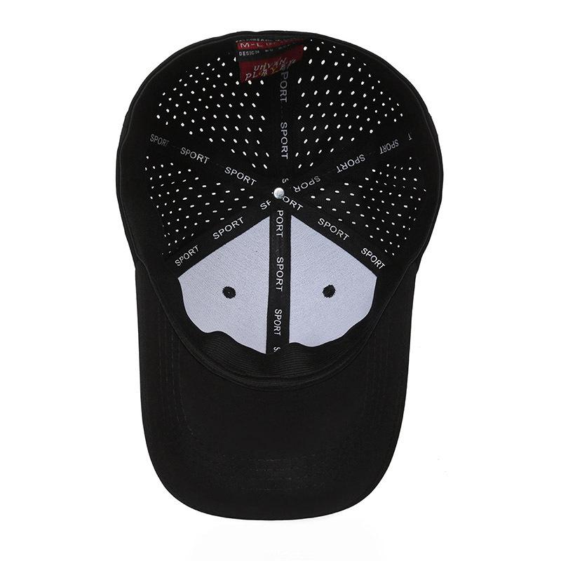Sombrero Parasol de Color Sólido Mujer Hombre Protección Solar Malla Transpirable Gorra de Béisbol Gorra de Primavera Otoño