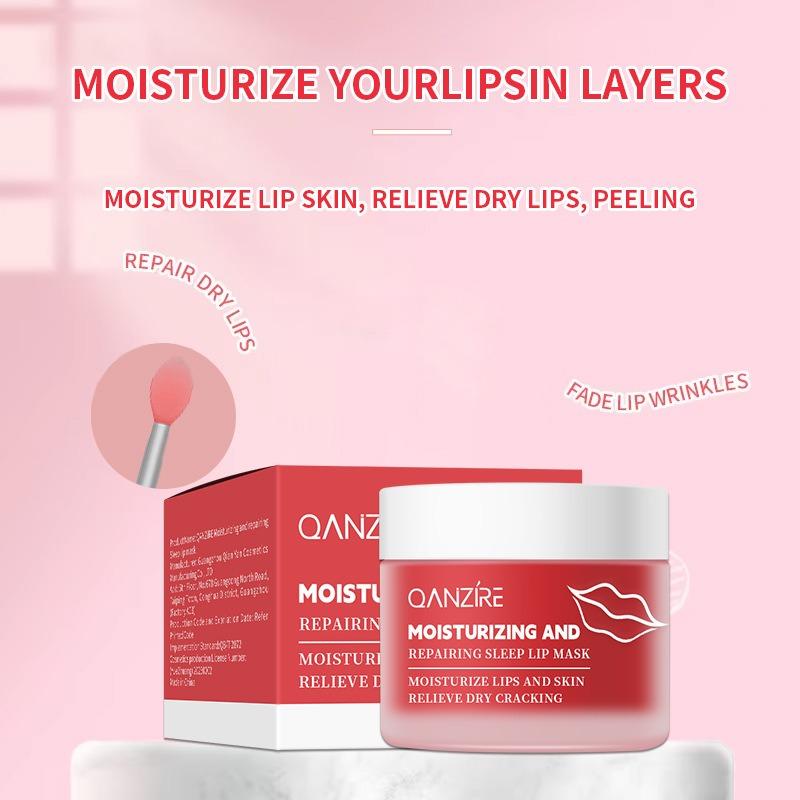 

Sleeping lip mask Repairing lip mask Fading lip black Exfoliating jelly lipstick 1