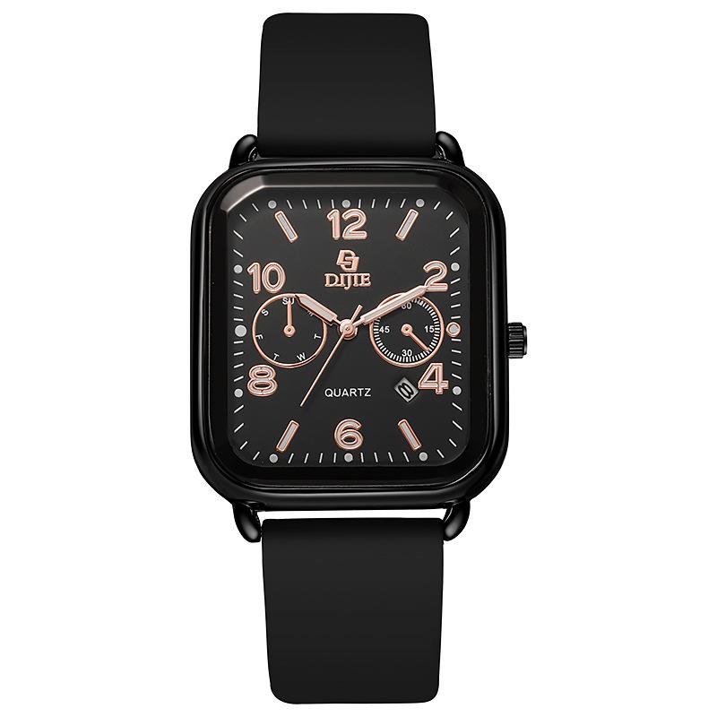 High-End Cold Wind, High-End Silicone Men'S And Women'S Watches, Simple, Fashionable And High-End Temperament