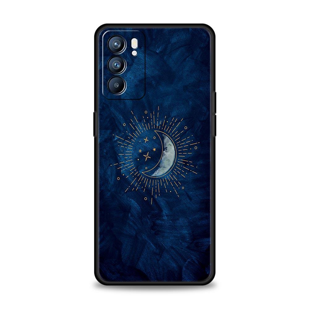 Case For Oppo Reno13 Reno12 Reno11 F Reno10 Pro A54 A53 A95 A76 A57 A98 A80 A79 5G A78 4G Cover Starlit Sky Planet Space Art