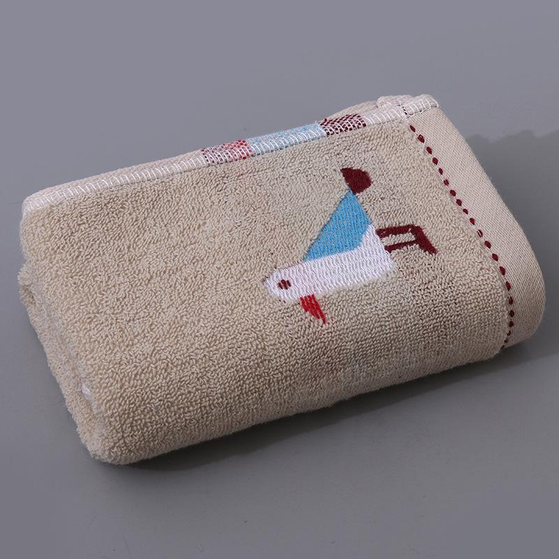 Soft, Thick Pure Cotton Face Towels - Absorbent and Gentle for Adults