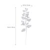 10pcs Christmas Faux Leaves Artificial Pe Glittered Bay Leaf For Tree Decor Holiday Home Wedding Party Xmas Ornament Crafting