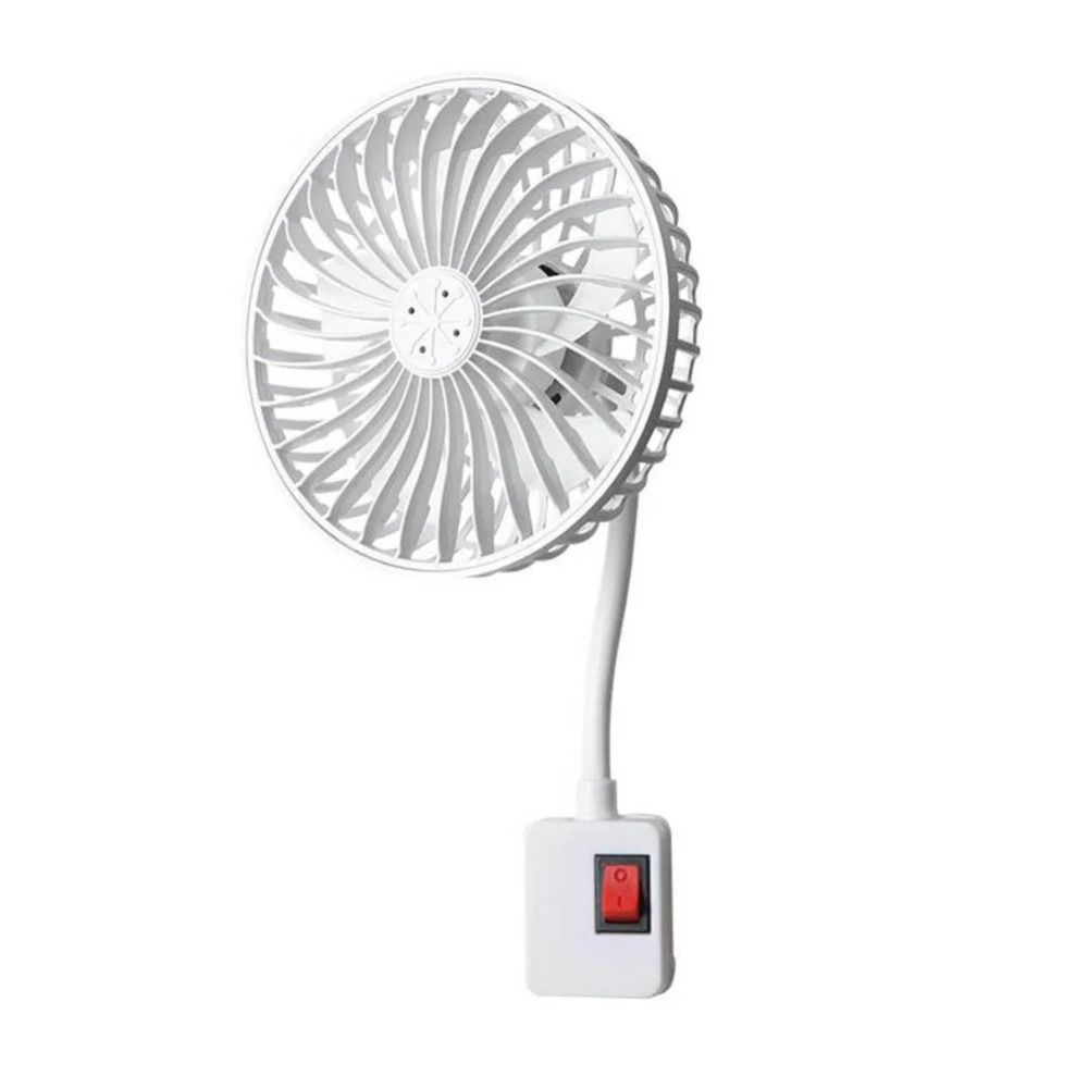 Portable 360 Rotatable Fan Low Noise Energy Saving Wall Fan EU Plug with Safety Cover UK Plug Fan for Kitchen Bathroom Dorm