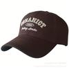 Summer New Letter Embroidered Cap Couple Travel Versatile Sunscreen Baseball Cap Travel Sun Hat Visor