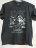 AC / DC OFFICIAL MERCH BACK IN BLACK CASSETTE BAND CONCERT MUSIC  LARGE Unisex T-Shirt