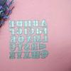 Alphabet Metal Cutting Dies Handmade Crafts DIY Scrapbooking Embossing Supplies for Children Kids Girls Boys