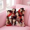 GGirls Generation Cushion Cover Pillow Case Soft Friendly Fabric  Concealed Zipper