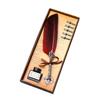 British Quill Set, Water-Dipped Quill Pen Gift Box, Gift Pens For Male And Female Students On Children'S Day