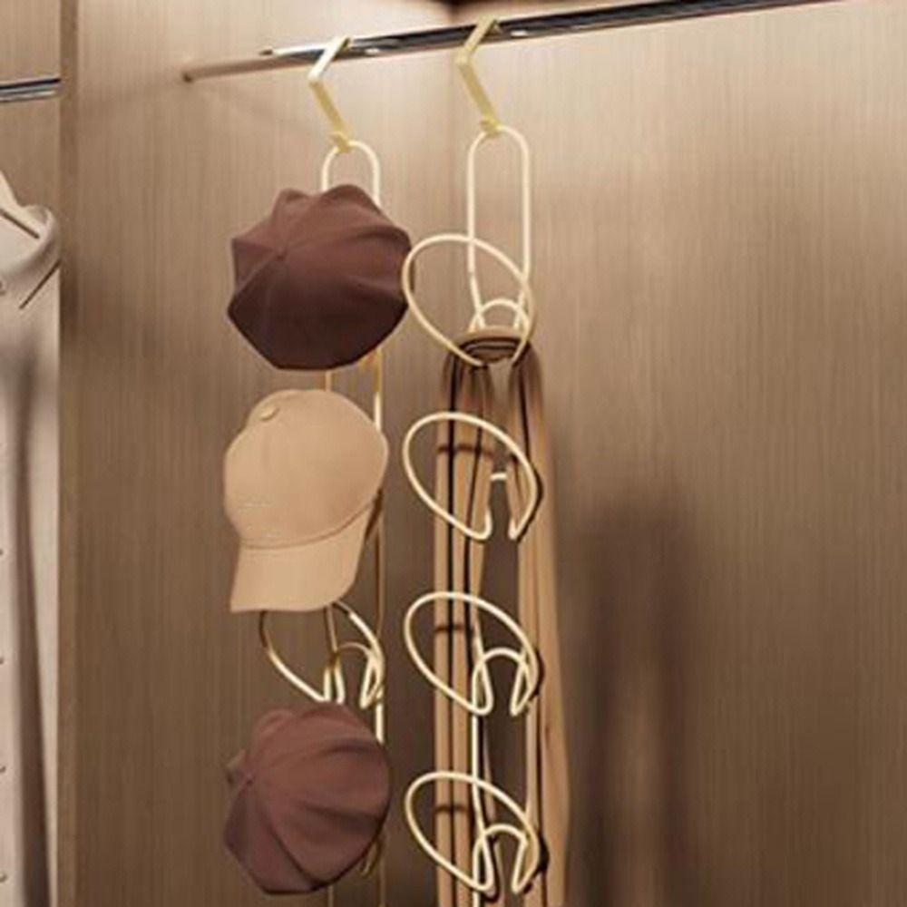 Stackable Hat Display Holder Iron Hat Storage Rack Creative Baseball Cap Hanger  Closet